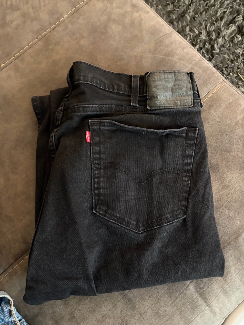 Levi's 505 Men's Jeans in Black